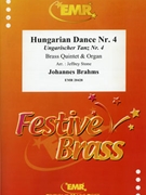 Hungarian Dance Nr. 4 by Brahms Johannes - Stone Jeffrey - for 2 Trumpets Horn 2 Trombones and Organ (2 Trumpets Horn 2 Trombones and Organ)