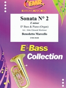 Sonata # 2 in E minor by Marcello Benedetto - Mortimer John Glenesk - for Eb Bass and Organ (Eb Bass and Organ)