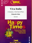 Viva Italia by Suba Eduardo for 2 Clarinets 2 Alto Saxophones and Piano (2 Clarinets 2 Alto Saxophones and Piano)