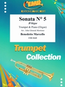 Sonata # 5 in Bb Major by Marcello Benedetto - Mortimer John Glenesk - for Trumpet and Organ (Trumpet and Organ)