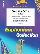 Sonata # 5 in Bb Major by Marcello Benedetto - Mortimer John Glenesk - for Euphonium and Piano (Euphonium and Piano)