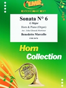 Sonata # 6 in G Major by Marcello Benedetto - Mortimer John Glenesk - for Horn and Organ (Horn and Organ)