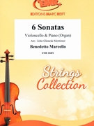 6 Sonatas by Marcello Benedetto - Mortimer John Glenesk - for Violoncello and Piano (Violoncello and Piano)