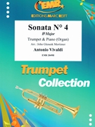Sonata # 4 in Bb Major by Vivaldi Antonio Lucio - Mortimer John Glenesk - for Trumpet and Organ (Trumpet and Organ)