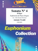 Sonata # 4 in Bb Major by Vivaldi Antonio Lucio - Mortimer John Glenesk - for Euphonium and Organ (Euphonium and Organ)