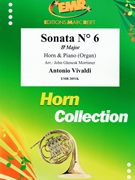 Sonata # 6 in Bb Major by Vivaldi Antonio Lucio - Mortimer John Glenesk - for Eb Horn and Piano (Eb Horn and Piano)