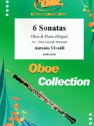 6 Sonatas by Vivaldi Antonio Lucio - Mortimer John Glenesk - for Oboe and Organ (Oboe and Organ)