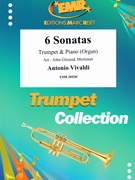 6 Sonatas by Vivaldi Antonio Lucio - Mortimer John Glenesk - for Trumpet and Piano (Trumpet and Piano)