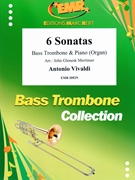 6 Sonatas by Vivaldi Antonio Lucio - Mortimer John Glenesk - for Bass Trombone and Organ (Bass Trombone and Organ)