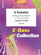 6 Sonatas by Vivaldi Antonio Lucio - Mortimer John Glenesk - for Eb Bass and Organ (Eb Bass and Organ)