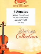 6 Sonatas by Vivaldi Antonio Lucio - Mortimer John Glenesk - for Viola and Organ (Viola and Organ)