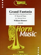 Grand Fantasia by Rimmer William - Moren Bertrand - for Eb Horn and Piano (Eb Horn and Piano)