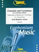 Fantaisie and Variations by Arban Jean-Baptiste - Moren Bertrand - for Euphonium and Piano (Euphonium and Piano)