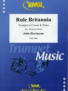 Rule Britannia by Hartmann John - Moren Bertrand - for Trumpet and Piano (Trumpet and Piano)