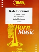 Rule Britannia by Hartmann John - Moren Bertrand - for Eb Horn and Piano (Eb Horn and Piano)