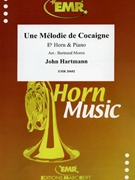 Une Melodie de Cocaigne by Hartmann John - Moren Bertrand - for Eb Horn and Piano (Eb Horn and Piano)