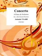 Concerto by Vivaldi Antonio Lucio - Mortimer John Glenesk - for 4 Flutes and Orchestra (4 Flutes and Orchestra)