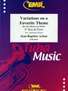 Variations on a Favorite Theme by Arban Jean-Baptiste - Moren Bertrand - for Eb Bass and Piano (Eb Bass and Piano)