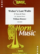 Weber's Last Waltz by Rimmer William - Moren Bertrand - for Eb Horn and Piano (Eb Horn and Piano)