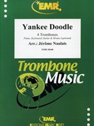 Yankee Doodle by Naulais Jerome for 4 Trombones (4 Trombones (Piano (Keyboard) Guitar and Drums optional))