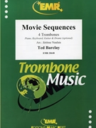 Movie Sequences by Barclay Ted - Naulais Jerome - for 4 Trombones and Rhythm Section (4 Trombones and Rhythm Section (Piano (Keyboard) Guitar and Drums optional))