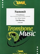 Summit by Barclay Ted - Naulais Jerome - for 4 Trombones (4 Trombones (Piano (Keyboard) Guitar and Drums optional))