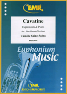 Cavatine by Saint-Saens Camille - Mortimer John Glenesk - for Euphonium and Piano (Euphonium& Piano)
