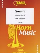 Sonate by Koetsier Jan for Horn and Harp (Horn and Harp)