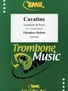 Cavatine by Dubois Theodore - Mourey Colette - for Trombone and Piano (Trombone and Piano)