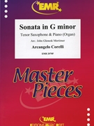Sonata in G Minor by Corelli Arcangelo - Mortimer John Glenesk - for Tenor Saxophone and Organ (Tenor Saxophone and Organ)