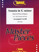 Sonata in G Minor by Corelli Arcangelo - Mortimer John Glenesk - for Horn and Piano (Horn and Piano)