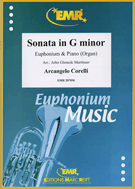 Sonata In G Minor by Corelli Arcangelo - Mortimer John Glenesk - for Euphonium and Piano (Euphonium& Piano)