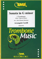 Sonata In G Minor by Corelli Arcangelo - Mortimer John Glenesk - for Trombone Duet (Trombone Duet)