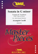Sonata In G Minor by Corelli Arcangelo - Mortimer John Glenesk - for Brass Duet (Br Duet w/)