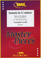 Sonata In G Minor by Corelli Arcangelo - Mortimer John Glenesk - for Brass Duet (Br Duet w/)
