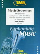 Movie Sequences by Barclay Ted - Naulais Jerome - for 4 Euphoniums (4 Euphoniums (Piano Guitar Bass Guitar Drums optional) (or 3 Euphoniums and Tuba (Bb or Eb Bass) and Piano Guitar Bass Guitar and Drums optional))