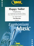 Happy Sailor by Barclay Ted - Naulais Jerome - for 4 Euphoniums (4 Euphoniums (Piano Guitar Bass Guitar Drums optional) (or 3 Euphoniums and Tuba (Bb or Eb Bass) and Piano Guitar Bass Guitar and Drums optional))