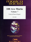 100 Ave Maria Volume 7 by Various for Viola and Piano (Viola and Piano)