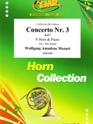 Concerto Nr. 3 by Mozart Wolfgang Amadeus - James Ifor - for Horn and Piano (Horn and Piano)