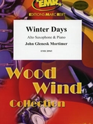Winter Days by Mortimer John Glenesk for Alto Saxophone and Piano (Alto Saxophone and Piano)