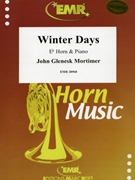 Winter Days by Mortimer John Glenesk for Eb Horn and Piano (Eb Horn and Piano)