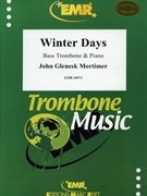Winter Days by Mortimer John Glenesk for Bass Trombone and Piano (Bass Trombone and Piano)