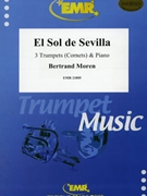 El Sol de Sevilla by Moren Bertrand for 3 Cornets and Piano (3 Cornets and Piano)