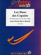 Les Duos des Copains by Riera-Blanch Joan-Maria for 2 Alphorns (2 Alphorns)