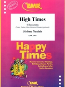 High Times by Naulais Jerome for 4 Bassoons (4 Bassoons (Piano Guitar Bass Guitar and Drums optional))