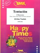 Tentacion by Naulais Jerome for 4 Bassoons (4 Bassoons (Piano Guitar Bass Guitar and Drums optional))