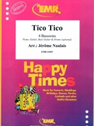 Tico Tico by Naulais Jerome for 4 Bassoons (4 Bassoons (Piano Guitar Bass Guitar and Drums optional))