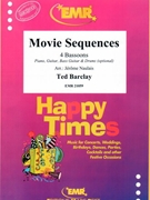 Movie Sequences by Barclay Ted - Naulais Jerome - for 4 Bassoons (4 Bassoons (Piano Guitar Bass Guitar and Drums optional))