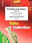 Prelude in D Minor by Bach Johann Sebastian - Walter Hilgers - for Tuba and Organ (Tuba and Organ)