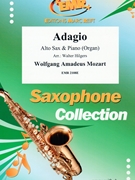 Adagio by Mozart Wolfgang Amadeus - Walter Hilgers - for Alto Saxophone and Piano (Alto Saxophone and Piano)